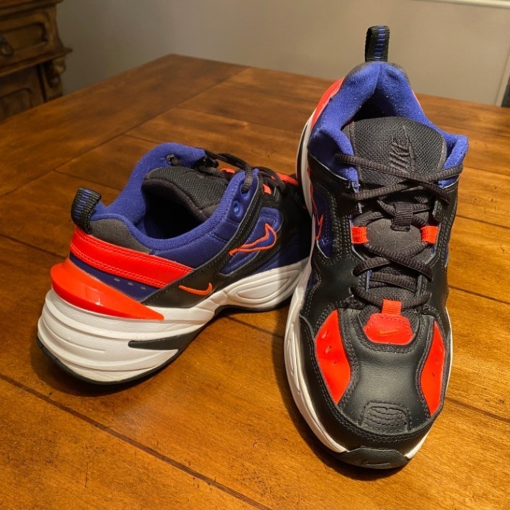 Nike M2K Tekno Sneakers Black/Blue/Pink - Picture 1 of 11
